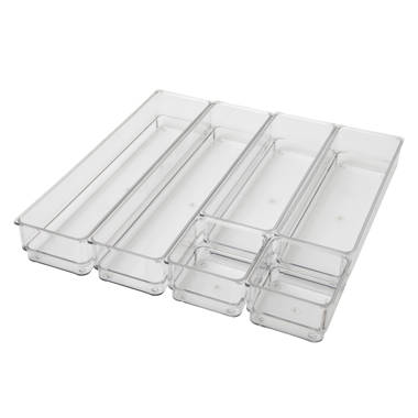 Plastic deals drawer organizers